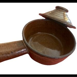 Stone Wave Microwave Cooker Hand Made Ceramic Stoneware - Non Stick -